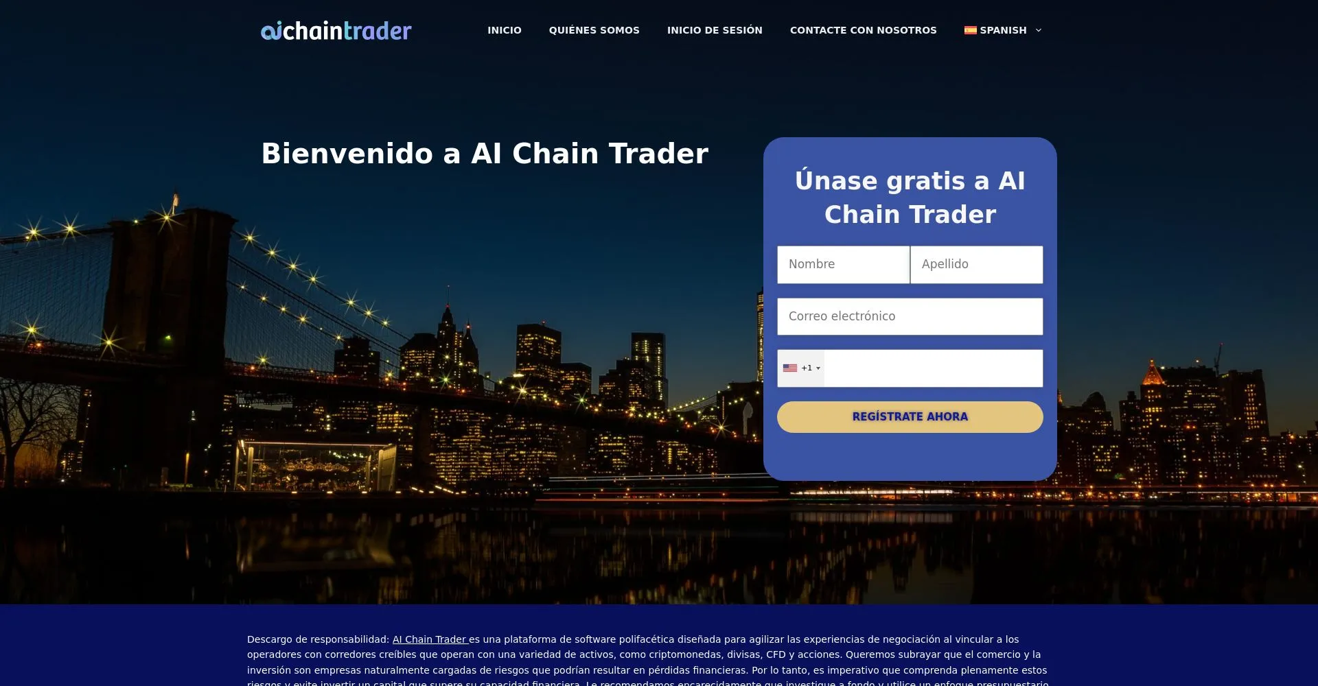 Ai Chain Trader Opiniones España: ¿es una estafa o es fiable y seguro?