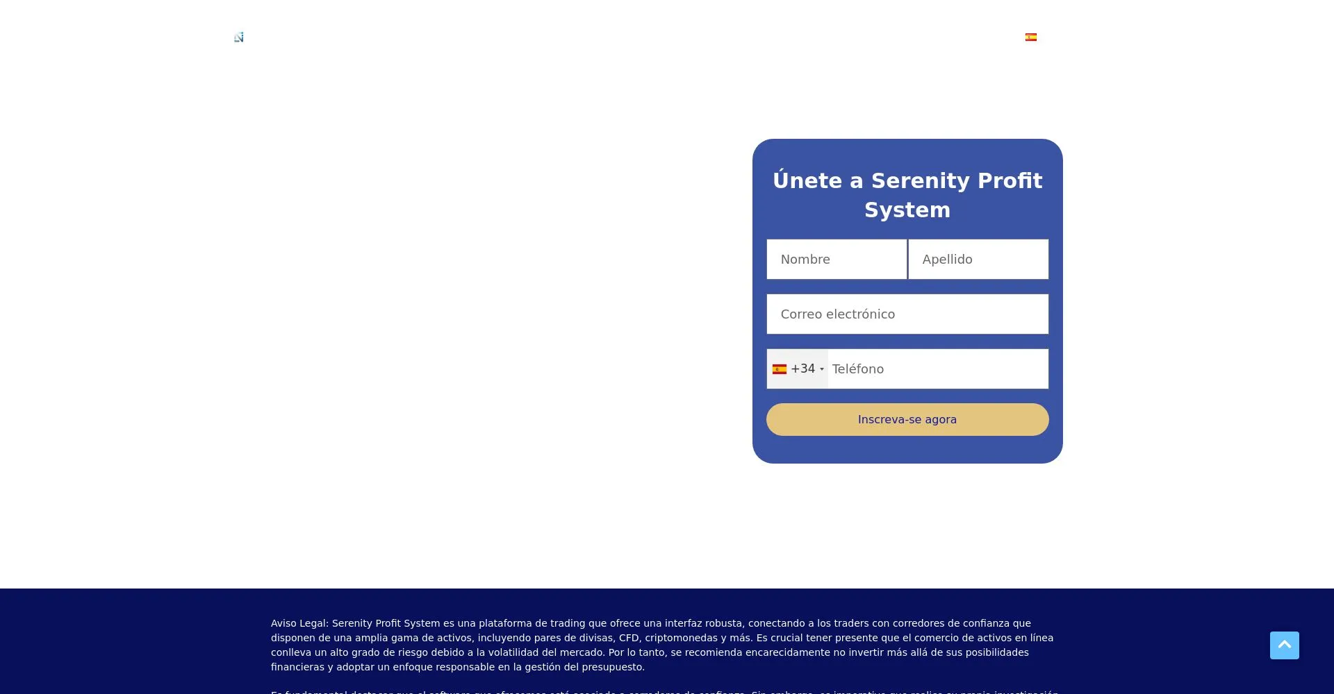 Serenity Profit System Opiniones España: ¿es una estafa o es fiable y seguro?