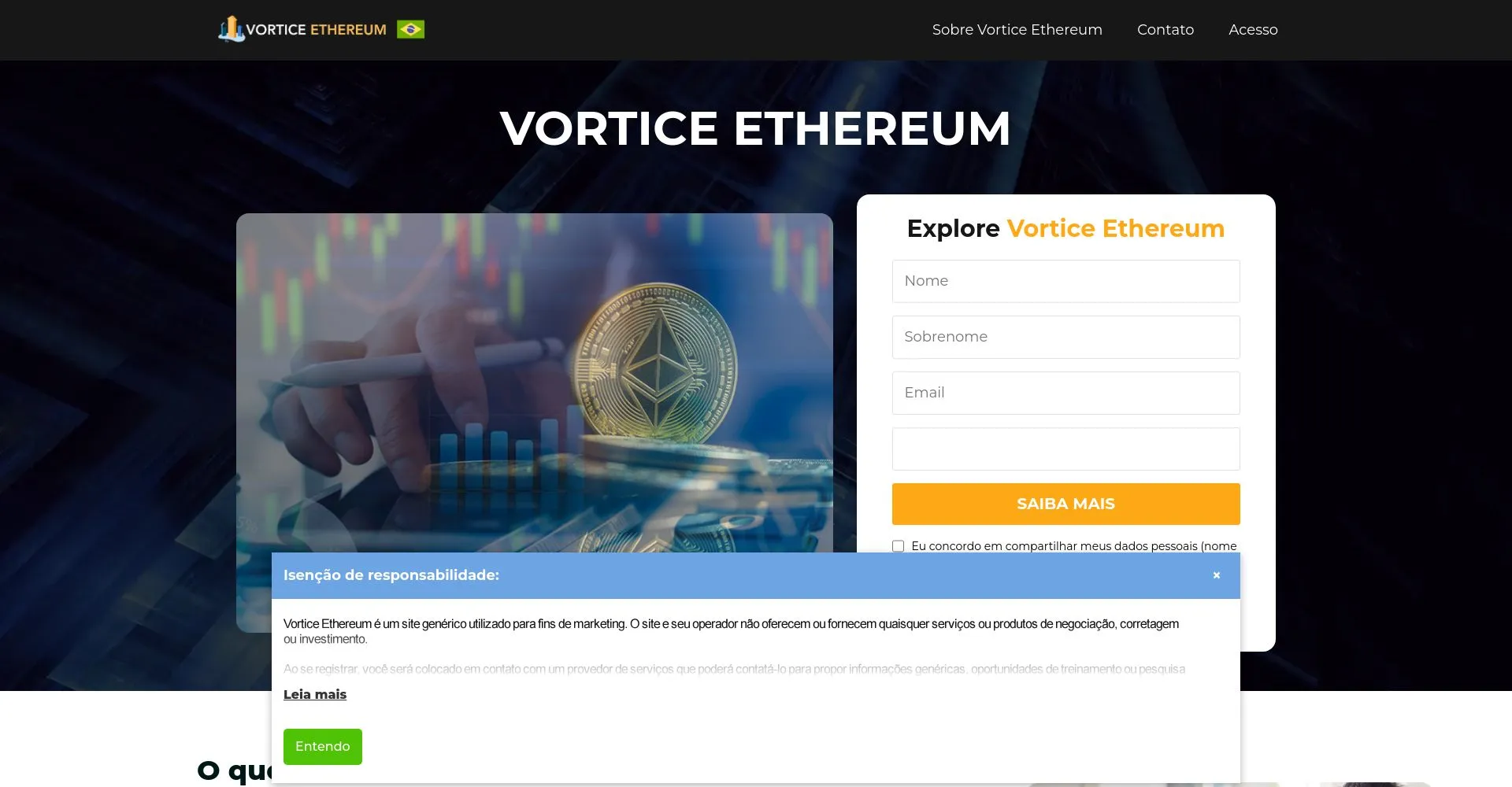 Ethereum Vortice Opiniones España: ¿es una estafa o es fiable y seguro?