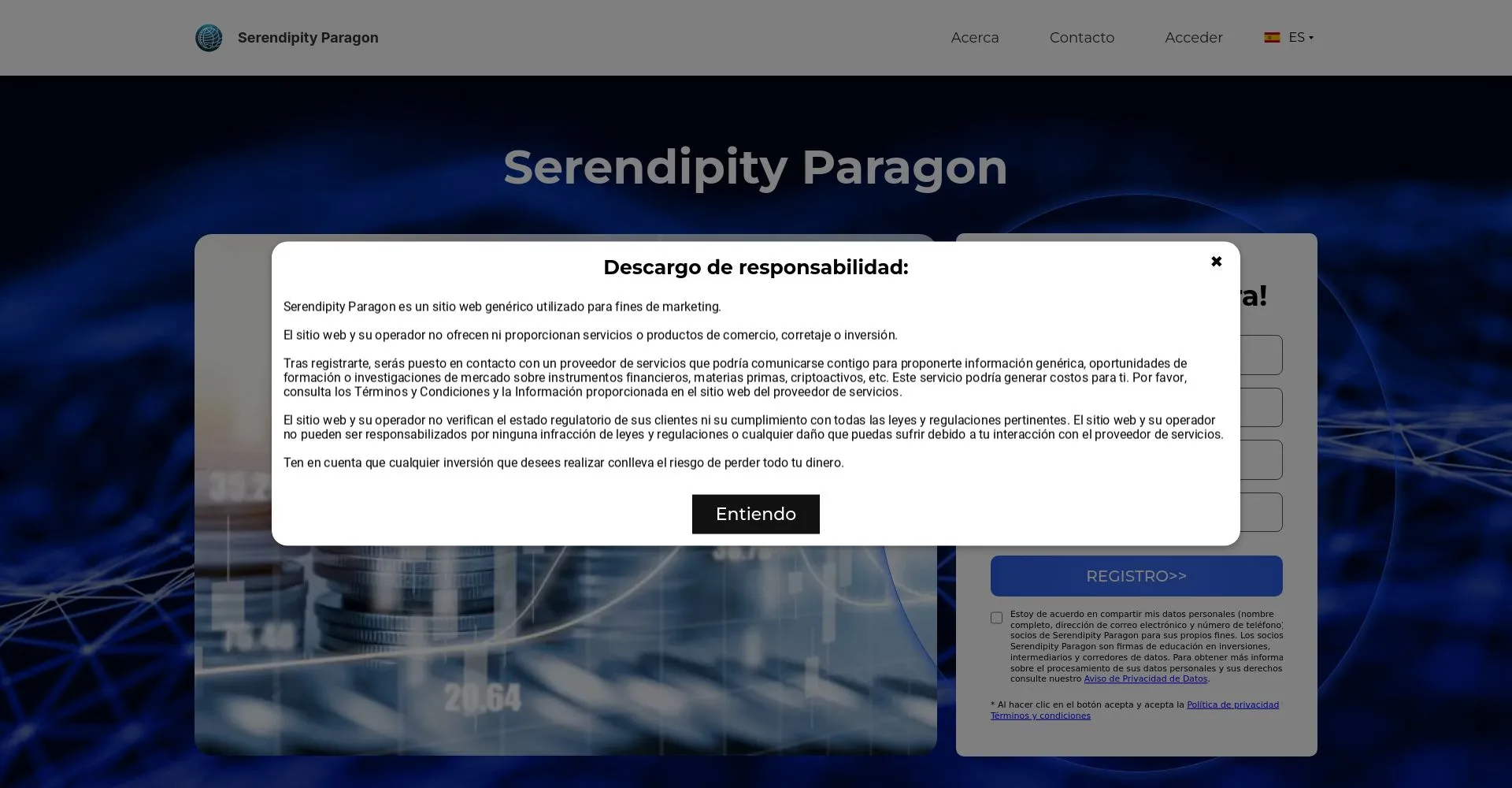 Serendipity Paragon Opiniones España: ¿es una estafa o es fiable y seguro?