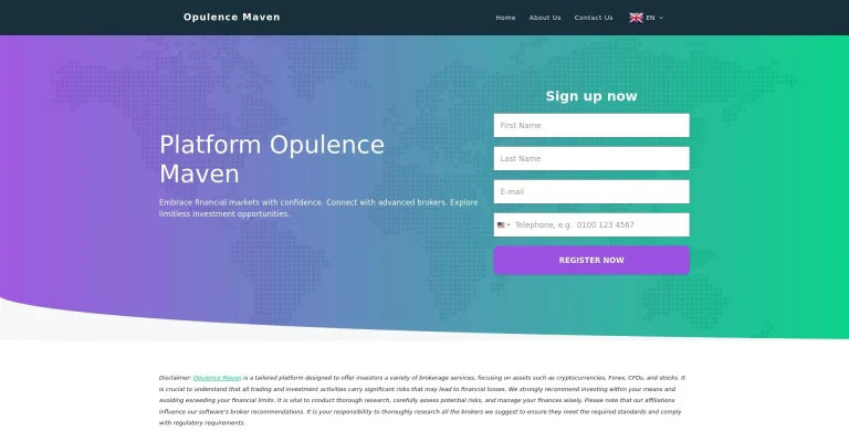 Opulence Maven Opiniones España: ¿es una estafa o es fiable y seguro?
