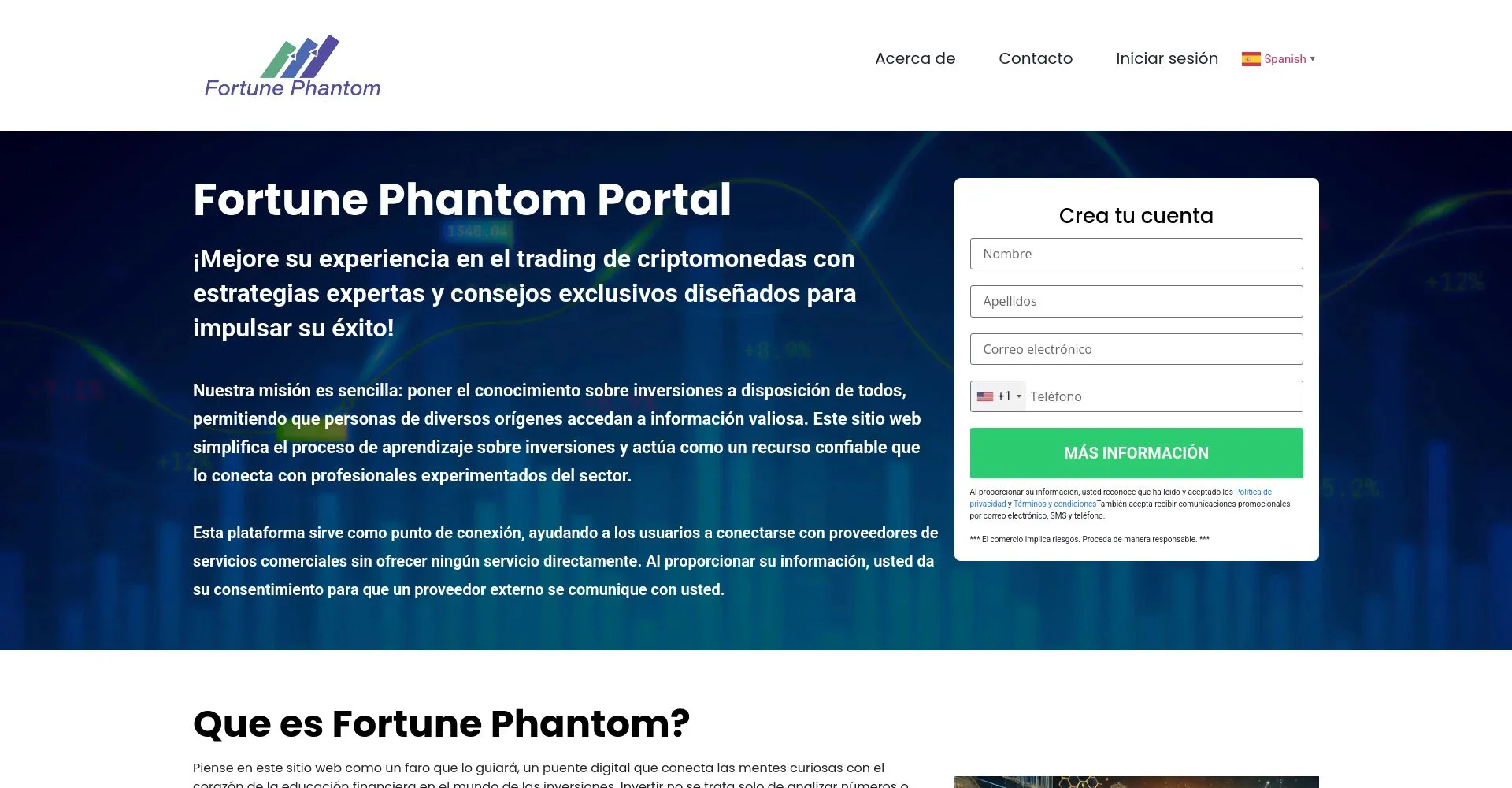 Fortune Phantom Opiniones España: ¿es una estafa o es fiable y seguro?