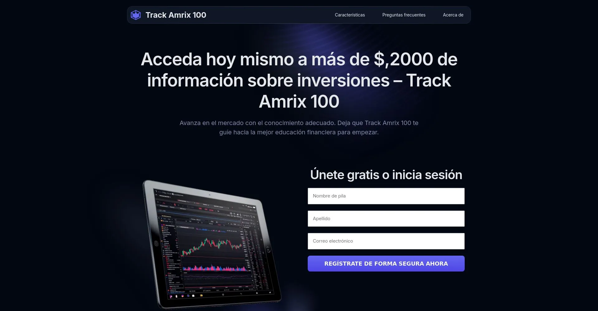 Track Amrix 100 Opiniones España: ¿es una estafa o es fiable y seguro?